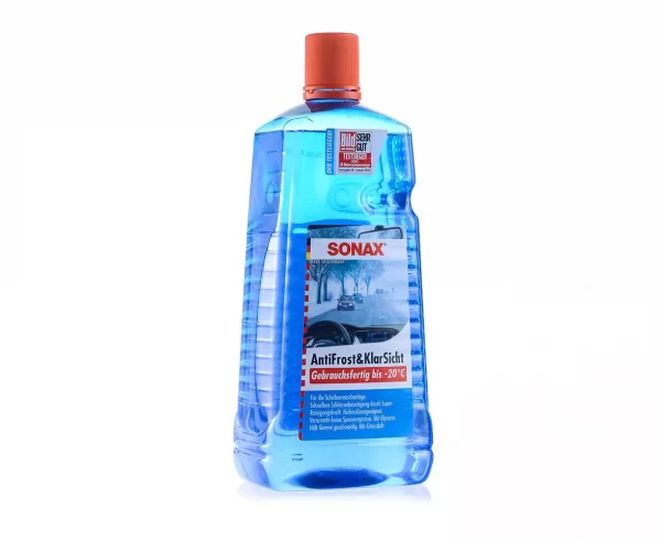 Омыватель стекла зимний -20°С 2 л SONAX Antifrost + KlarSicht gebrauchsfertig bis