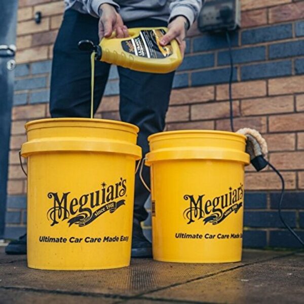 Ведро для мойки автомобиля Meguiar's Yellow Bucket