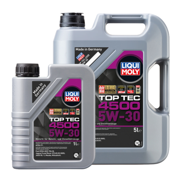 Синтетическое моторное масло 5W-30 Top Tec 4500