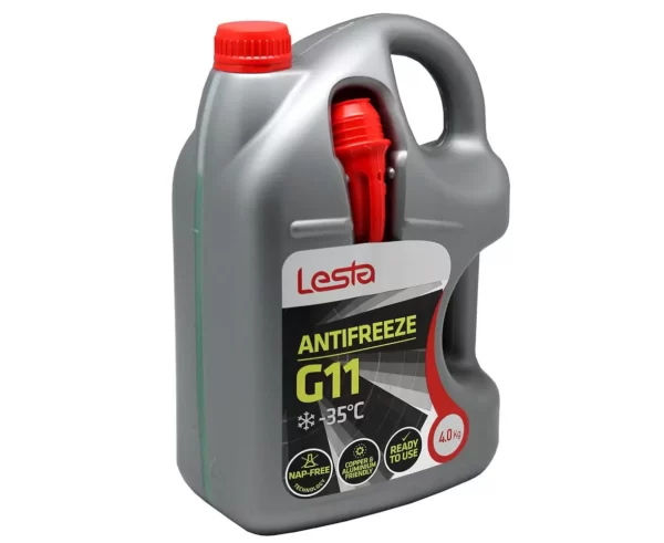 Антифриз G11 -35 °С жёлтый 4 л Lesta