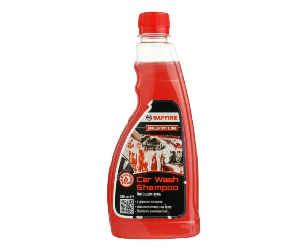 Автошампунь с ароматом клубники 500 мл SAPFIRE Car Wash Shampoo
