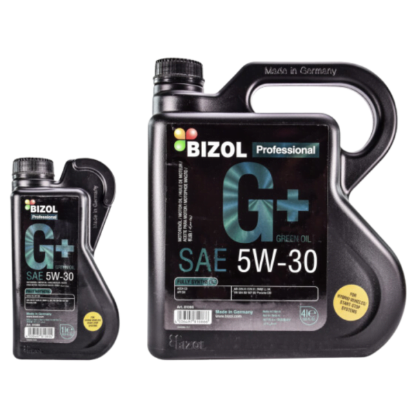 5W-30 Синтетическое моторное масло - BIZOL Green Oil+