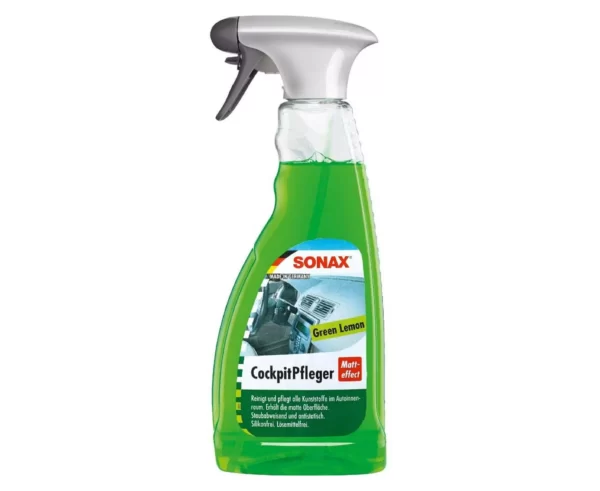 Полироль пластика матовый 500 мл Green Lemon SONAX