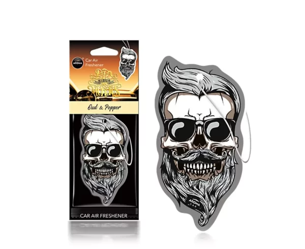 Автомобильный ароматизатор Aroma Car Oud & Pepper Skull