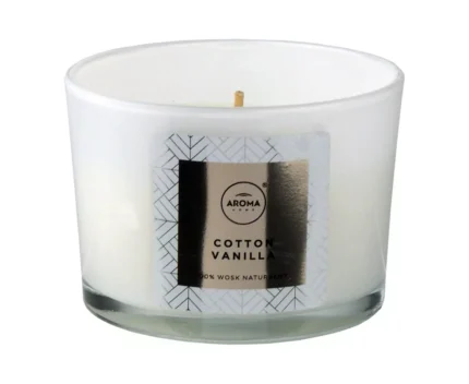 Ароматична свічка Aroma Home Elegance - Cotton Vanilla