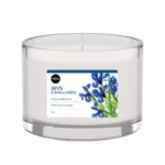 Ароматична свічка Aroma Home Ірис з білою трояндою