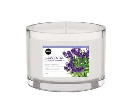 Ароматична свічка Aroma Home, Лаванда з розмарином
