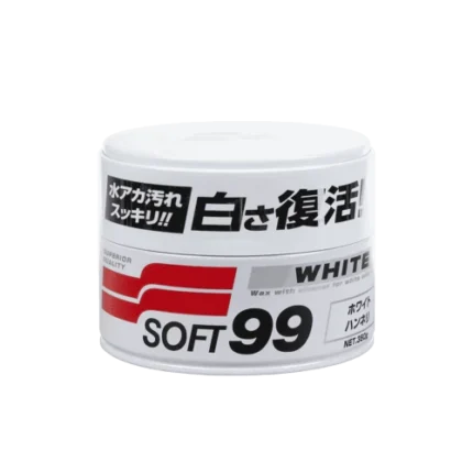 Очищуючий віск для білих авто SOFT99 White Super Wax