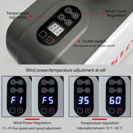 Турбосушка з підігрівом KLCB 2800w