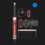 Мультистайлер Dyson Airwrap i.d. HS08 Bluetooth Multi-Styler and Dryer Curly+Coily Strawberry Bronze/Blush Pink