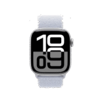 Смарт-годинник Apple Watch Series 10 GPS 46mm Silver Aluminum Case w. Blue Cloud Sport Loop (MWWN3)