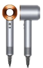 Фен для волосся Supersonic HD08 Magic Hair на 1 насадку + Кейс для транспортування Колір: Nickel Copper Сіро-Золотий - Зображення 2