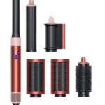 Стайлер для волосся HS05 Airwrap Complete Long 6 насадок Strawberry Bronze/Pink Полуничний
