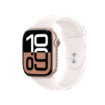 Смарт-годинник Apple Watch Series 10 GPS 42mm Rose Gold Alu. Case w. Light Blush Sport Band - M/L (MWWJ3) - Зображення 2
